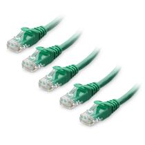 Cabo Ethernet Matters Cat 6 de 10 Gbps, pacote com 5, 3 m, verde Cabo Ethernet Matters Cat 6 de 10 Gbps, pacote com 5, 3 m, verde