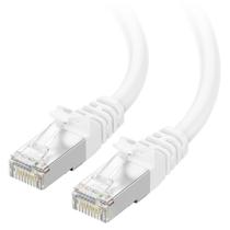 Cabo Ethernet Matters Cat 6A 10 Gbps 15 m, branco blindado Cabo Ethernet Matters Cat 6A 10 Gbps 15 m, branco blindado