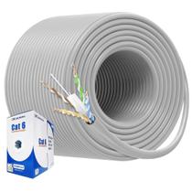 Cabo Ethernet Matters Cat6 23AWG 1000 pés cinza