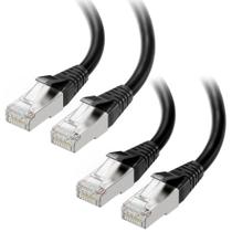 Cabo Ethernet Matters Cat8, 40 Gbps, blindado, 3 m, pacote com 2 Cabo Ethernet Matters Cat8, 40 Gbps, blindado, 3 m, pacote com 2