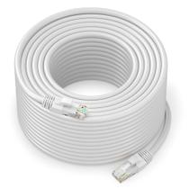 Cabo Ethernet Maximm Cat 6 UTP 250 pés (76 m) branco Cabo Ethernet Maximm Cat 6 UTP 250 pés (76 m) branco