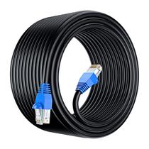 Cabo Ethernet Maximm Cat6 Outdoor 76m Preto 550Mhz Cobre