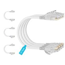 Cabo Ethernet Mnlnbuao Cat6 0,3 m - Kit com 10 Unidades, Alta Velocidade Cabo Ethernet Mnlnbuao Cat6 0,3 m - Kit com 10 Unidades, Alta Velocidade