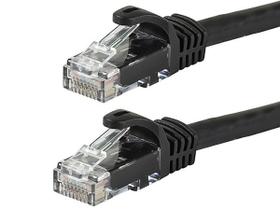 Cabo Ethernet Monoprice Cat6 30m UTP 550MHz Preto Cabo Ethernet Monoprice Cat6 30m UTP 550MHz Preto