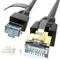 Cabo Ethernet Phizli Cat7 200 pés 10 Gbps 600 MHz preto Cabo Ethernet Phizli Cat7 200 pés 10 Gbps 600 MHz preto