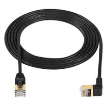 Cabo Ethernet SinLoon Cat8 40 Gbps 2m 90 com ângulo descendente RJ45 Cabo Ethernet SinLoon Cat8 40 Gbps 2m 90 com ângulo descendente RJ45
