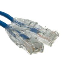 Cabo Ethernet Slim Cat6a Futureonics 1 ft Azul Cabo Ethernet Slim Cat6a Futureonics 1 ft Azul