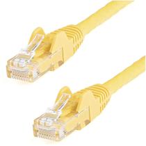 Cabo Ethernet StarTech.com CAT6 100 pés amarelo 650 MHz Cabo Ethernet StarTech.com CAT6 100 pés amarelo 650 MHz