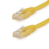 Cabo Ethernet StarTech.com CAT6 25 pés amarelo