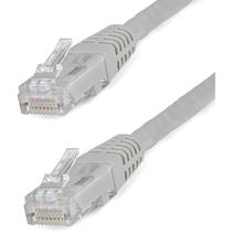 Cabo Ethernet StarTech.com CAT6 25 pés cinza 650 MHz 1 Gbps