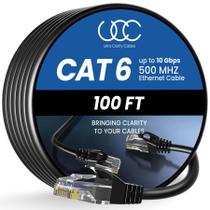 Cabo Ethernet Ultra Clarity Cables Cat 6 30m para exterior/interior