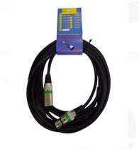 Cabo Extensão Canon balanceado XLR Macho x Fêmea (5mts)- JJF