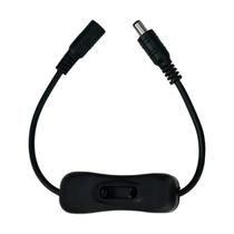 Cabo Extensão De Fonte P4 Extensor Fita Led Com Interruptor