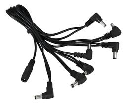 Cabo Extensão Fonte Pedal 7 Pedais Pedalboard P4 Padrão Boss