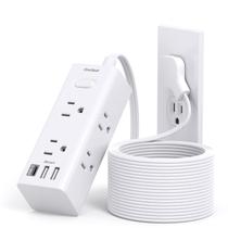 Cabo Extensão One Beat 15 Pés - 6 Tomadas e 3 USB com Protetor de Surto