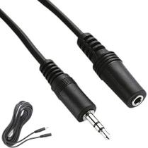 Cabo extensao p2 fone de ouvido estereo 5 metros mxt mp3 femea macho