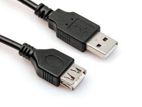 Cabo extensão usb 2.0 macho x fêmea de 5 metros Cabo extensão usb 2.0 macho x fêmea de 5 metros
