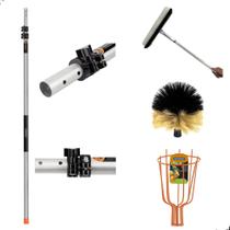 Cabo Extensor 5 Metros Tramontina com Rodo 35cm Limpa Teto e Colhedor Frutas