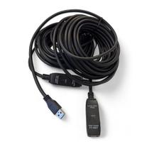 Cabo Extensor Amplificada USB 3.0 15 Metros 6555 Central Cabos