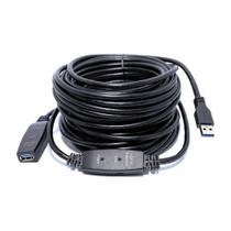 Cabo Extensor Amplificada USB 3.0 20 Metros 6556 Central Cabos Cabo Extensor Amplificada USB 3.0 20 Metros 6556 Central Cabos