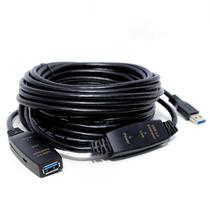 Cabo Extensor Amplificado de Alta Velocidade Usb 3.0 10 Mt