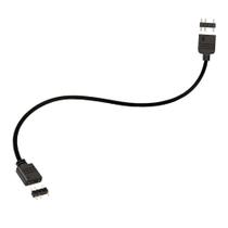 Cabo extensor argb 3 pinos 5v - 30cm para fan e fita de led Cabo extensor argb 3 pinos 5v - 30cm para fan e fita de led