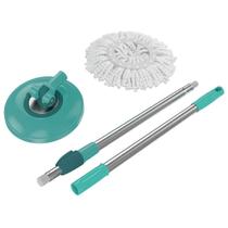 Cabo Extensor Completo Para Mop Giratório + Refil Flash Limp