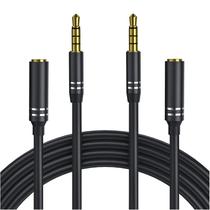 Cabo Extensor de Fone de Ouvido Jeselry 3,5mm (1,2m) - Macho para Fêmea