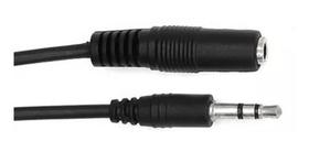 Cabo Extensor De Fone De Ouvido P2 Macho X Jack P2 Fêmea 5 Metros Cabo Extensor De Fone De Ouvido P2 Macho X Jack P2 Fêmea 5 Metros