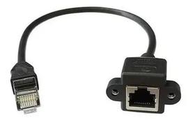 Cabo Extensor De Rede Rj45 De Painel Macho-femea 0,50 Cm