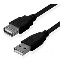 Cabo extensor de usb 2.0 am/af 1 metro macho e femea