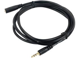 Cabo Extensor Extensão Fone De Ouvido Microfone P2 Qualidade
