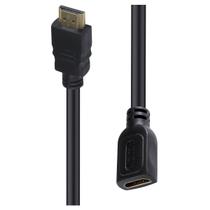 CABO EXTENSOR HDMI 2.0 4K 60HZ HDR MACHO x FEMEA 2 METROS