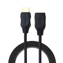 Cabo Extensor HDMI PIX 4K HDR 19P 30AWG 2M Macho x HDMI Fêmea 2.0
