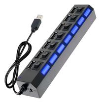 Cabo Extensor Hub 7 Portas Régua Usb 3.0 Alta Velocidade Cabo Extensor Hub 7 Portas Régua Usb 3.0 Alta Velocidade