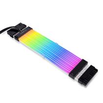Cabo Extensor Lian Li Strimer Plus V2, RGB, 24 Pinos - PW24-PV2 BLACK
