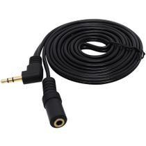 Cabo Extensor P2 Fêmea + P2 Estéreo Para Fone De Ouvido 1,8m