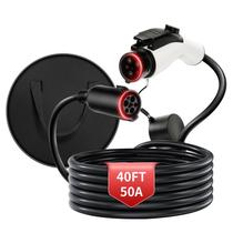 Cabo Extensor para EV WenStorm 50A 240V 12m J1772 Cabo Extensor para EV WenStorm 50A 240V 12m J1772