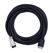 Cabo Extensor Para Microfone Ptt Aquário Ac-04 4 Pinos 5m Cabo Extensor Para Microfone Ptt Aquário Ac-04 4 Pinos 5m