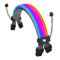 Cabo Extensor Premium PCIe Pichau PS100, RGB, 300mm, PCH-PS100-PCIERGB