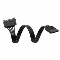 Cabo Extensor Sata 15pin 30cm Macho para Femea Extensão Sata Cabo Extensor Sata 15pin 30cm Macho para Femea Extensão Sata