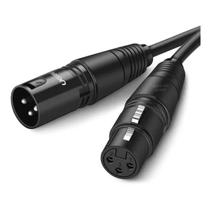 Cabo Extensor Ugreen Xlr Canon Macho Para Femea Microfone 3m