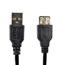 Cabo Extensor Usb 1,8m Preto Evus Cabo Extensor Usb 1,8m Preto Evus