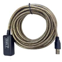 Cabo Extensor USB 2.0 5 Metros Amplificado Repetiro MCB-025 Cabo Extensor USB 2.0 5 Metros Amplificado Repetiro MCB-025