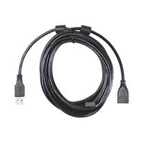 Cabo Extensor Usb 2.0 5 Metros High Speed Macho Fêmea Faz