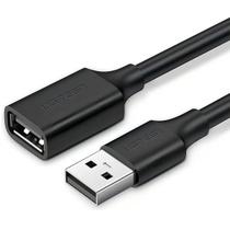 Cabo extensor usb 2.0 am/af 2m preto us103 ugreen - 10316