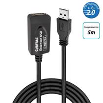 Cabo Extensor USB 2.0 AM AF 5 Metros Comtac 9093