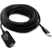 Cabo Extensor Usb 2.0 Amplificado 10,00 Metros Comtac Cabo Extensor Usb 2.0 Amplificado 10,00 Metros Comtac