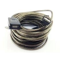 Cabo Extensor Usb 2.0 Amplificado Ativo 5-20 m Macho-a Fêmea-a Cabo Extensor Usb 2.0 Amplificado Ativo 5-20 m Macho-a Fêmea-a