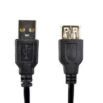 Cabo Extensor Usb 2.0 Evus C-007 A Macho X A Femea 3.0M Preto